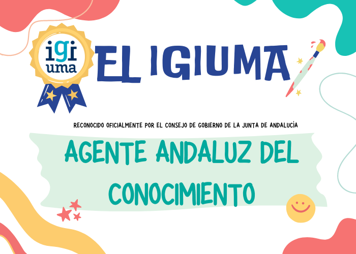 El IGIUMA ha sido reconocido oficialmente como Agente Andaluz del Conocimiento por el Consejo de Gobierno de la Junta de Andalucía, a propuesta de la Consejería de Universidad, Investigación e Innovación.

¡Enhorabuena compañeras por este logro!👏👏