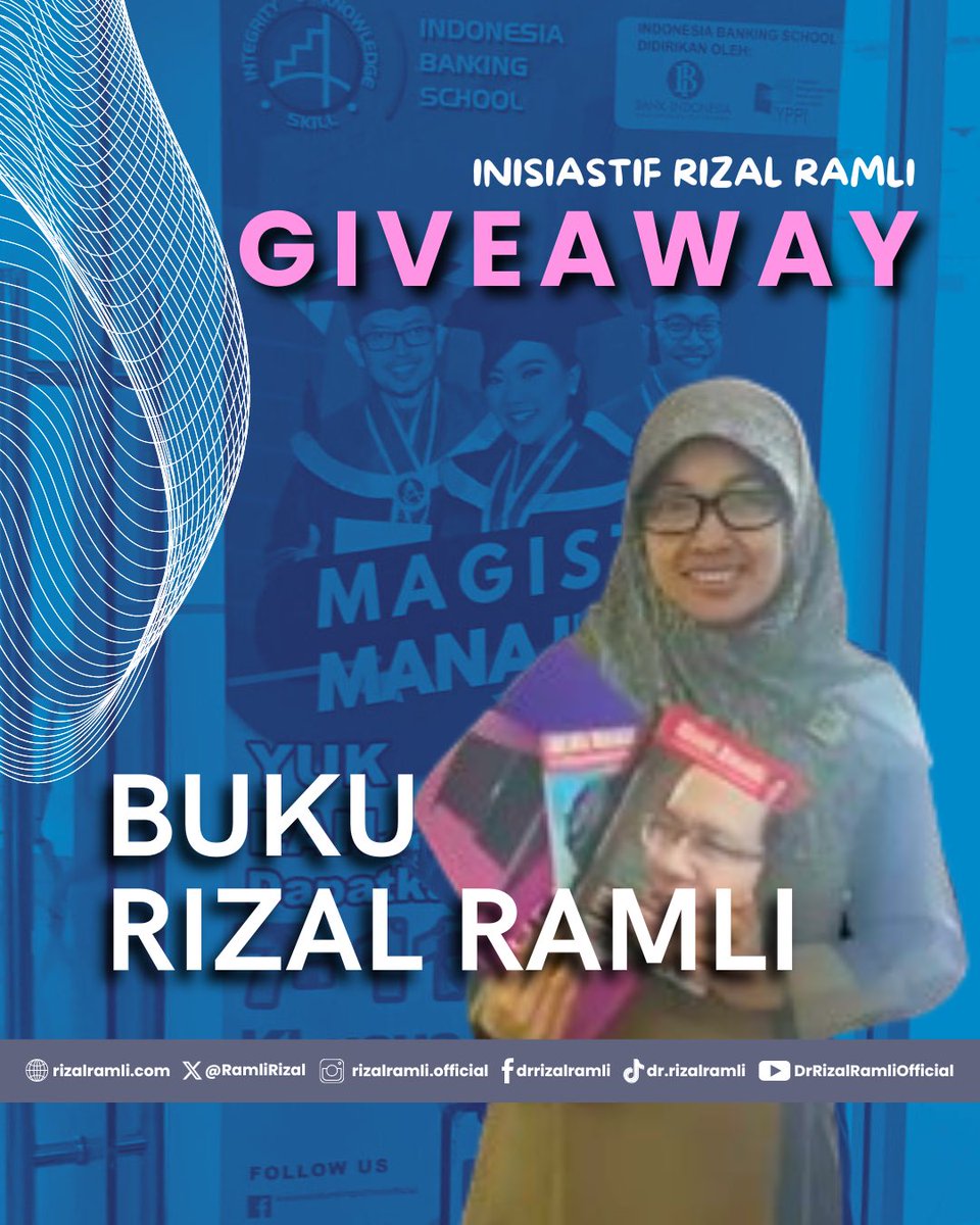 Tertarik untuk mendapatkan buku tentang Rizal Ramli? 

Silahkan sampaikan comment "Mau #BukuRizalRamli" di kolom komentar dan isi form 👇 atau klik link di bio
tr.ee/mgUwbDYYOh

Komentar inspiratif akan menjadi urutan terdepan dalam daftar pengiriman... 

Doa untuk terbaik