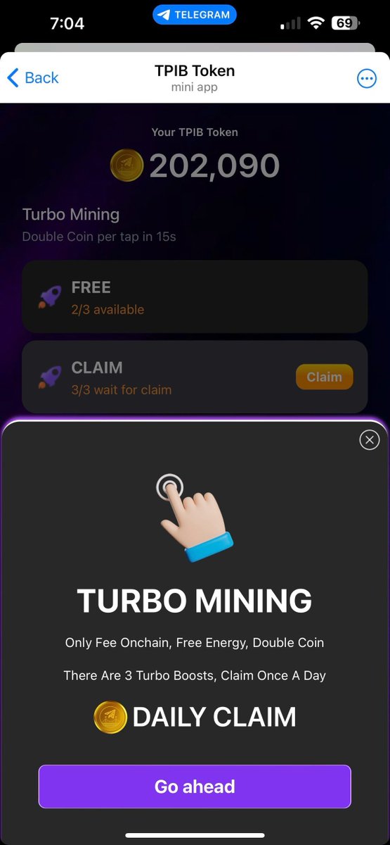 cryptoleakvn's tweet photo. 📢 CLAIM NOW! 🚀 Double the power, double the fun with Boost X2! 💥

🎯 Get twice the coins with every "Tap"! It's an easy way to grow your stash fast.

👉 Check it out: [Start mining TPIB](https://t.co/YLTQrzx0dJ)

⏳ Don’t miss out! Limited time only! 🌟

#TPIB #Pibridge #CryptoNews #TapToMine #CryptoCommunity #TokenMining #Blockchain #TelegramCrypto #PiNetwork #Pioneer #PiCoreTeam #PiKYC #Picoins #Picommunity #Pimining #pi #pinetwork #piopenmainnet #Pimainnet #Tap2mine #Taptomine #ton #tonwallet #pinetwork #picoin