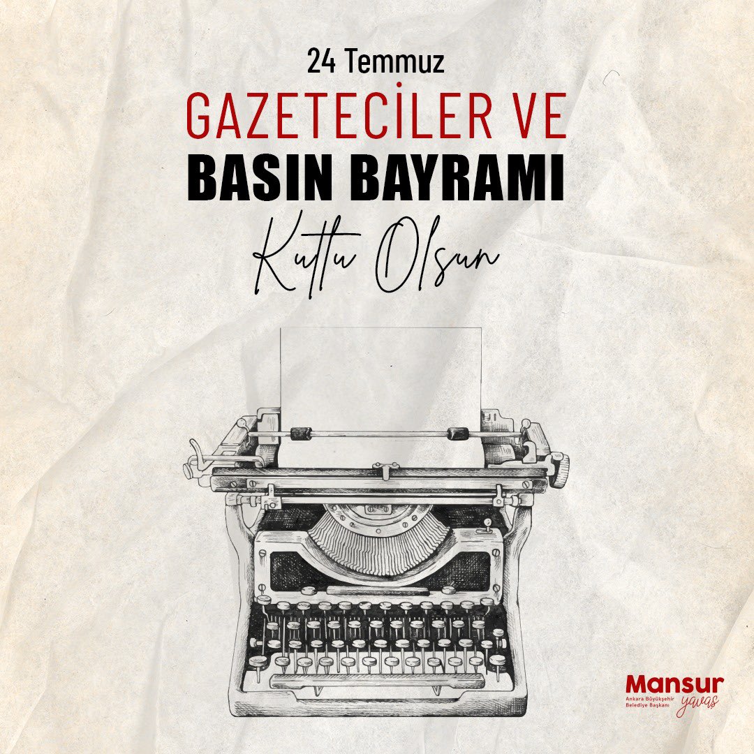 Demokrasinin temel taşı olan basın emekçilerinin Gazeteciler ve Basın Bayramı’nı kutluyoruz. 

Gerçeklerin peşinde koşan, halkı bilgilendiren ve aydınlatan tüm gazetecilere teşekkür ediyor, görevlerinde başarılar diliyorum.