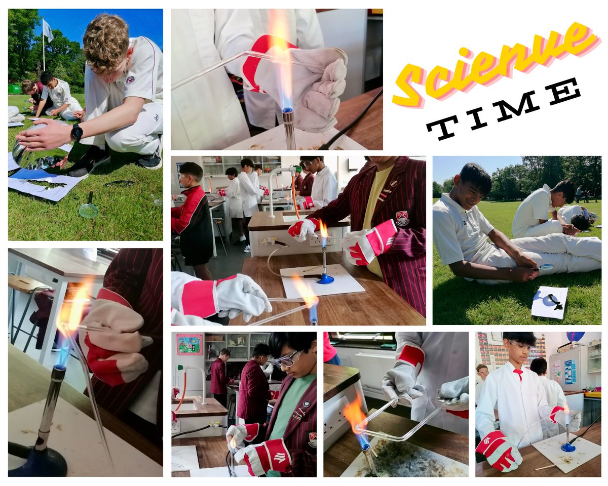 OrleyFarmSchool's tweet photo. Year 8 explored the fascinating world of glass manipulation. They learnt the art of bending and shaping glass. They also delved into optics and the behaviour of light. Using magnifying glasses and concave mirrors, they managed to converge sunlight rays onto surfaces.
#ofsscience https://t.co/TYp10yvGUe