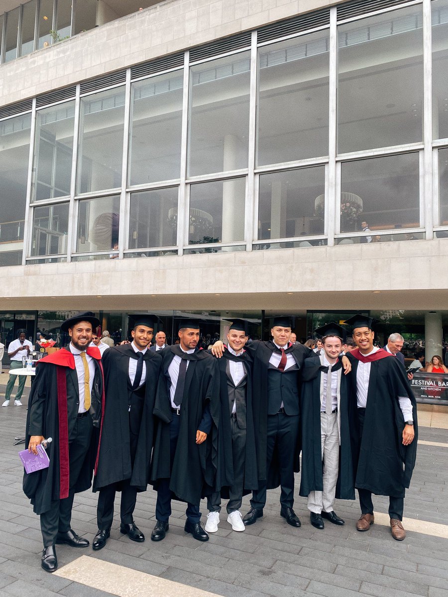 clivecastillo_'s tweet photo. Proud to witness the first ever BA Sports Management batch to graduate from the @UniWestminster! 🎓

Great leaders and people involved with this course @mullahcorner &amp; Igor Vecanski. Only incredible things ahead 📈

Founder Richard West your legacy lives on 👏🏽 https://t.co/j8IwpzegX0