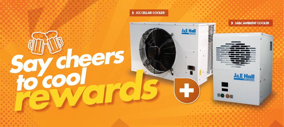 jehallfridge's tweet photo. We’re offering cool rewards when a J &amp; E Hall JCC cellar cooler and a JABC ambient beer cooler are purchased together…click here for more information. 
https://t.co/YotyoyogjQ
#cellarcooler #beer #ambientbeercooler #rewards https://t.co/MyivT7VlED