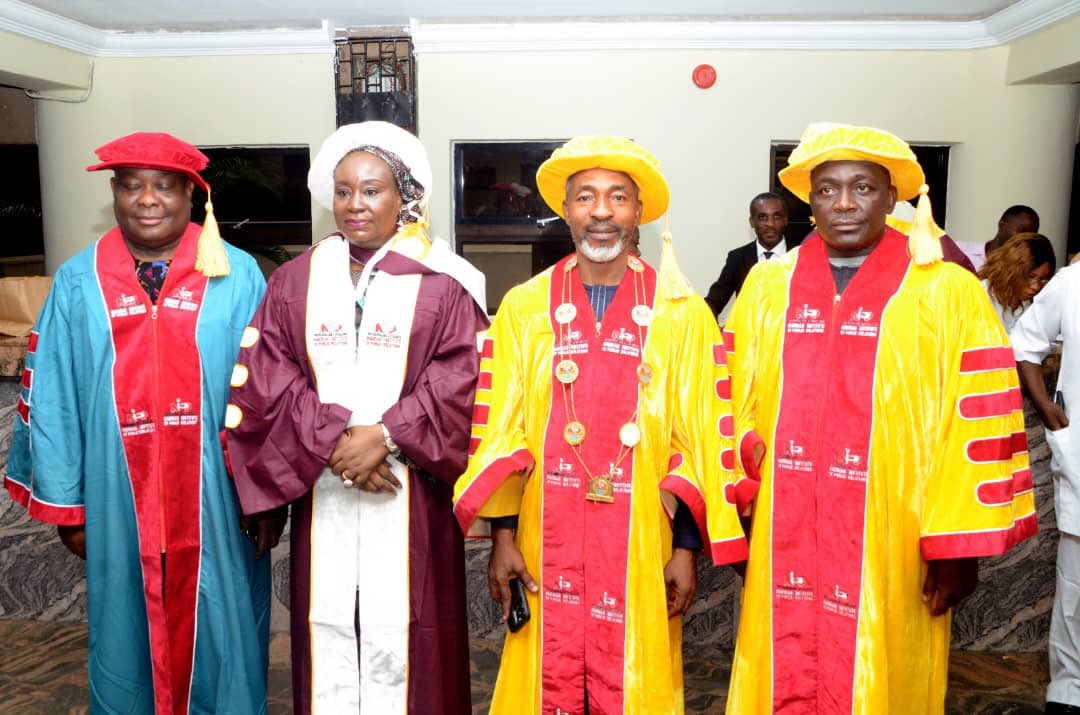 Yesterday, Head of Civil Service of the Federation, Dr Folashade Yemi-Esan was conferred with Honorary Fellowship of the Nigerian Institute of Public Relations as part of activities marking the 2024 World Public Relations Day in Abuja