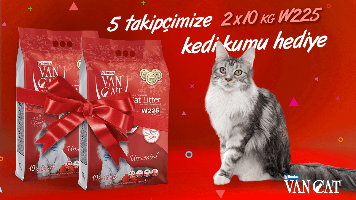 🎁 VanCat Temmuz 2. Çekilişi! 🎁

Çekilişimize katılmak için:
🐾 <a href="/VanCatTurkiye/">VanCat Türkiye</a> sayfamızı takip et,
🐾 Bu gönderiyi beğen ve repostla,
🐾 Bir arkadaşını yoruma etiketle!

5 takipçimize 2x10KG VanCat Marsilya Sabunu kokulu #KediKumu #Hediye! 😻

🛎 Çekiliş sonuçları 2 Ağustos!