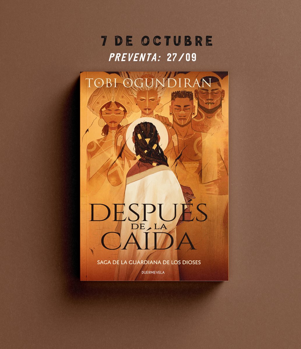 DuermevelaEd's tweet photo. ✨ATENCIÓN ✨El 7 de octubre llega a librerías «Después de la caída» de @tobi_thedreamer  

🐍Dioses Orishas, guerras cósmicas y mucha acción para esta historia de la que os traeremos su desenlace el año que viene⚠️

Hoy os mostramos la cubierta de @marimbavidal ¿qué os parece?🔥 https://t.co/3YGPUhHG1e