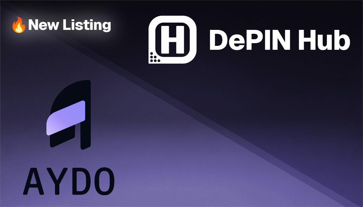 hotspotty's tweet photo. 🚀 Exciting news!

We're thrilled to announce that @AYDO_AI is now listed on https://t.co/kim7Bk7kZ5

🌐  Check it out at https://t.co/ABoa0UfO4x

#depin #depinhub https://t.co/OwjWqkmYor