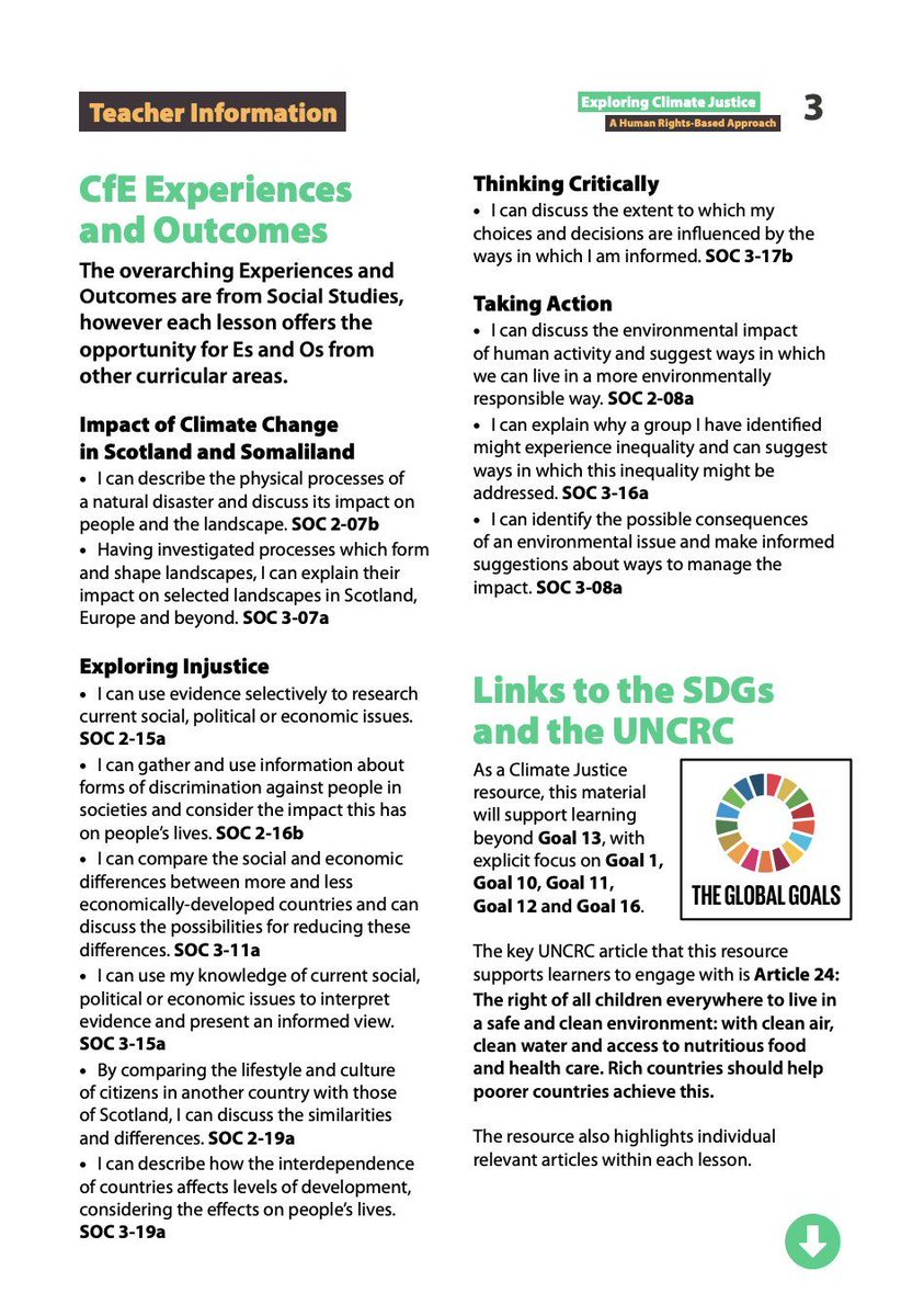 This new resource doesn’t tell young people what to think and do about the Climate Emergency, but provides stimuli for critical thinking, debate and discussion to guide informed action + combat eco-anxiety.  

Linked to CfE and UNCRC. #COP29

Download: bit.ly/IDEAS-CLIMATEJ…
