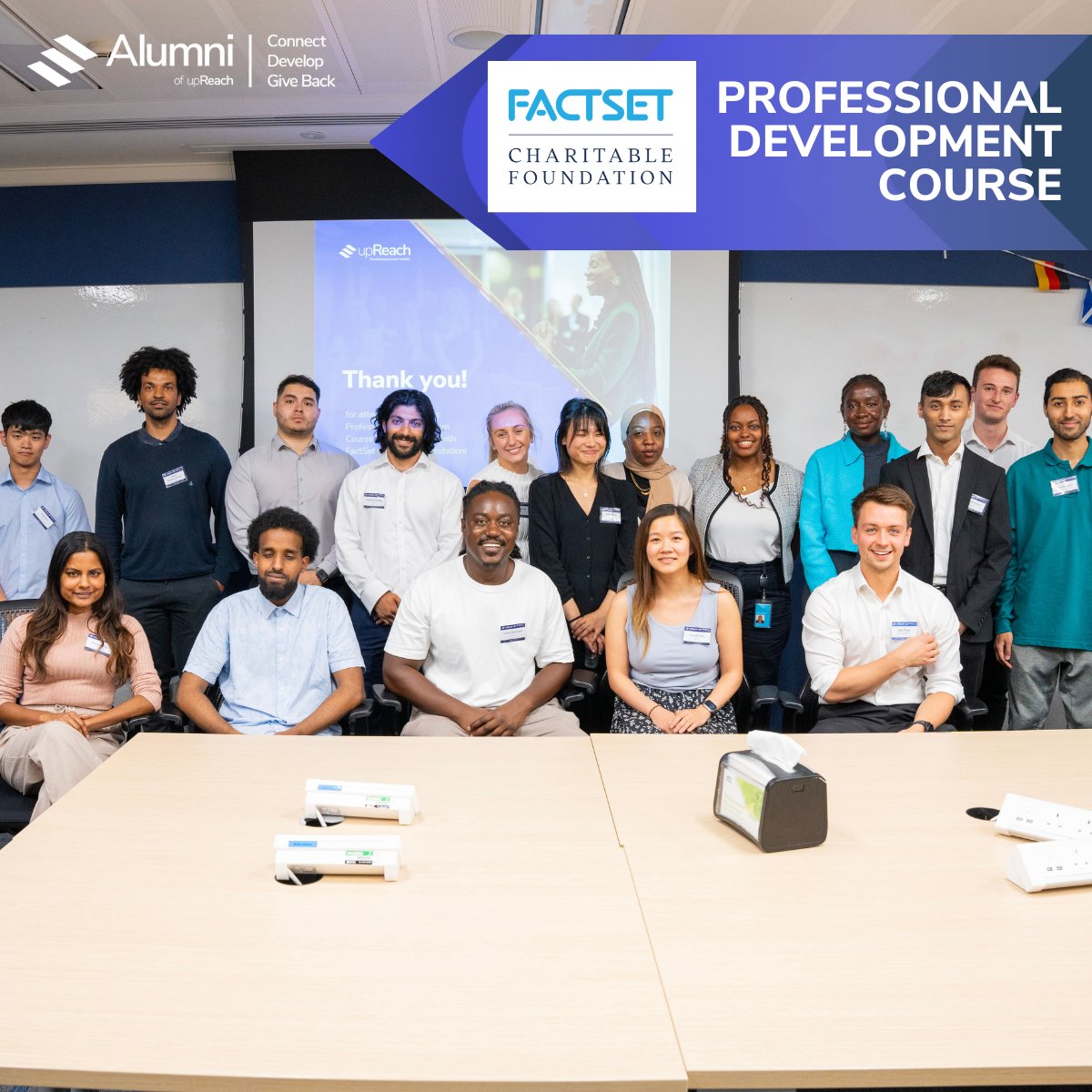 up_Reach's tweet image. “It was really beneficial to hear different views and perspectives on how to become a better professional. I have been able to implement the learnings at my workplace… to receive a great feedback from my manager on my improvement.”

That’s a wrap! #ProfessionalDevelopmentCourse