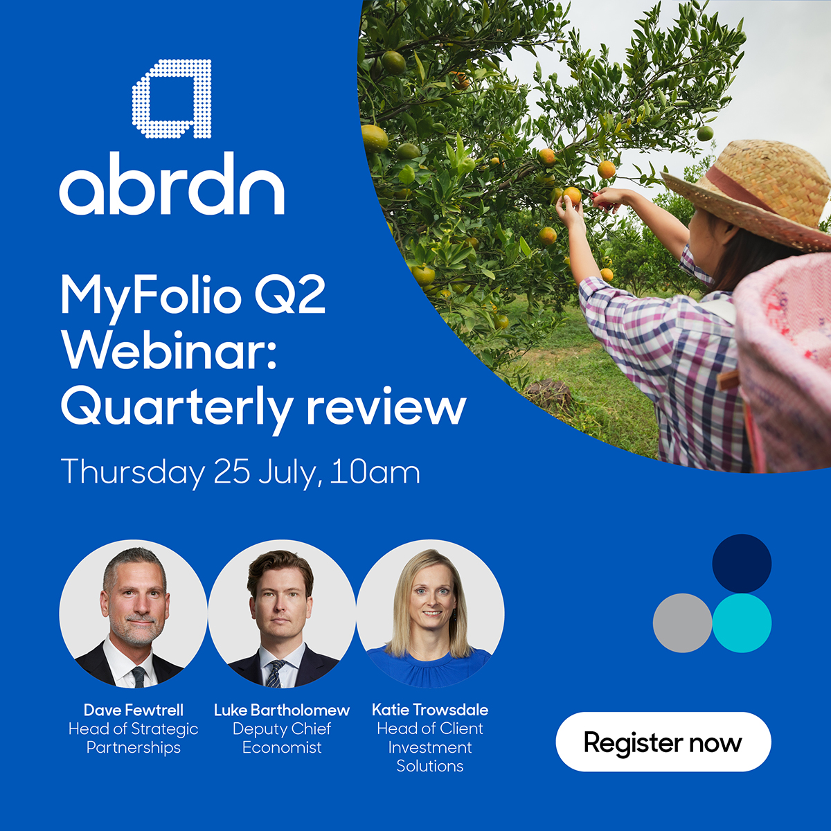 Join our MyFolio Q2 webinar tomorrow, for a macroeconomic outlook and Q2 performance review. Sign up now. Professional investors only. Capital at risk  ow.ly/YkJl50SISpi