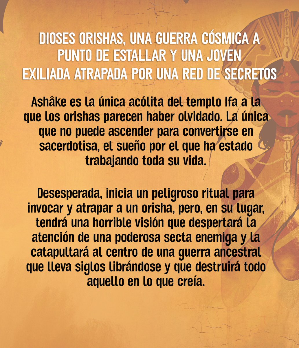 ✨ATENCIÓN ✨El 7 de octubre llega a librerías «Después de la caída» de <a href="/tobi_thedreamer/">Tobi Ogundiran</a>  

🐍Dioses Orishas, guerras cósmicas y mucha acción para esta historia de la que os traeremos su desenlace el año que viene⚠️

Hoy os mostramos la cubierta de <a href="/marimbavidal/">Marina Vidal</a> ¿qué os parece?🔥