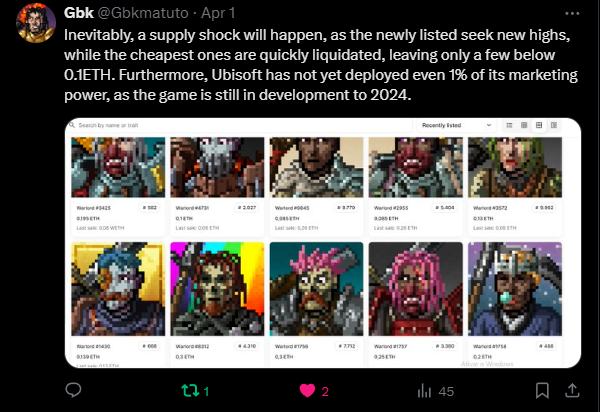 Gbkmatuto's tweet photo. In December of last year, I participated in the public mint and didn't get a warlord. However, I bought some and won two raffle tickets sponsored by this wonderful team. Some visions have not come to fruition YET, but soon they will! TY @ChampionsVerse #NFT 💎🔥 https://t.co/JeC6OZx9iU