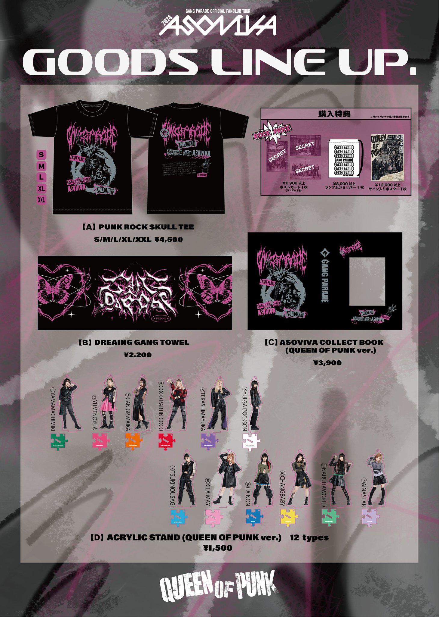 GANG PARADE ユメノユア アクスタまとめ売り GANG PARADE ユメノユア アクスタまとめ売り - メルカリ
