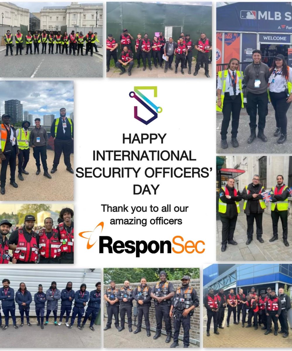 ResponsecLtd's tweet photo. Happy International Security Officers Day 2024 https://t.co/b2C0AfzcVl