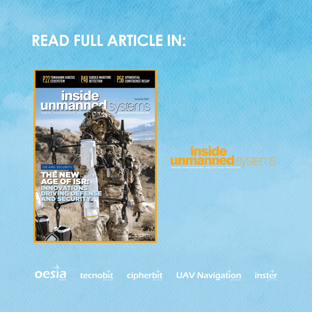 UAVNavigation's tweet image. Special thanks to @InsideUnmanned Systems for the interview!

#InsideUnmannedSystems #UAVNavigation #Innovation #Autopilot #GNC #AI #VisualNavigation #GNSSDeniedNavigation #Unmanned #Uncrewed #UAS #UAV @grupo_oesia
