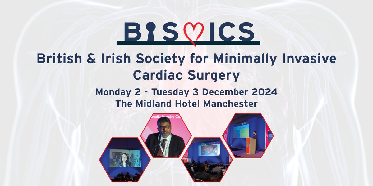 ICYMI: Registration for the annual <a href="/BISMICS/">BISMICS</a> meeting is now open!

📆2-3 December 2024
📍The Midland Hotel Manchester
🛤️Return of the SCP parallel session
📝Now accepting clinical abstract and case submissions
👉Learn more: millbrook-events.co.uk/BISMICS2024