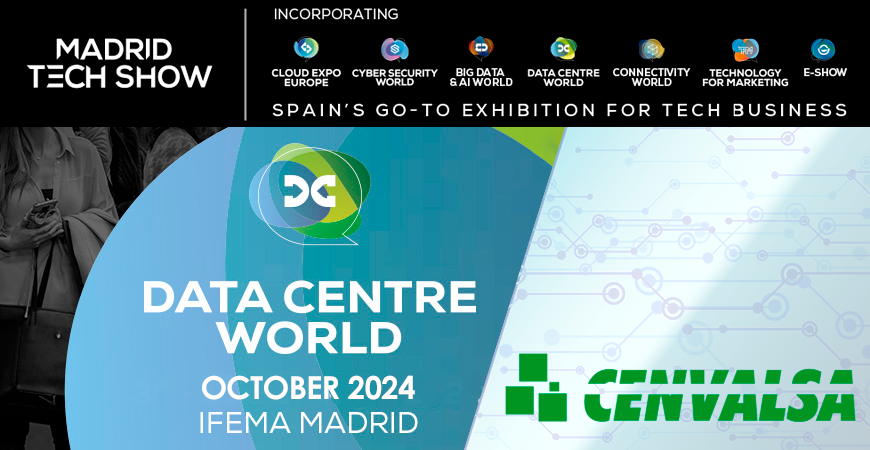 cenvalsa's tweet image. ¡Reserva el día! Del 16 al 17 de octubre, #CENVALSA estará en #DataCentreWorld 2024, la feria sobre soluciones para data centers y que se celebra en @IFEMA y que es una de las que conformarán @MadridTechShow: cenval.es/blog/384_data-…
#datacenter #datacentre #MadridTechShow