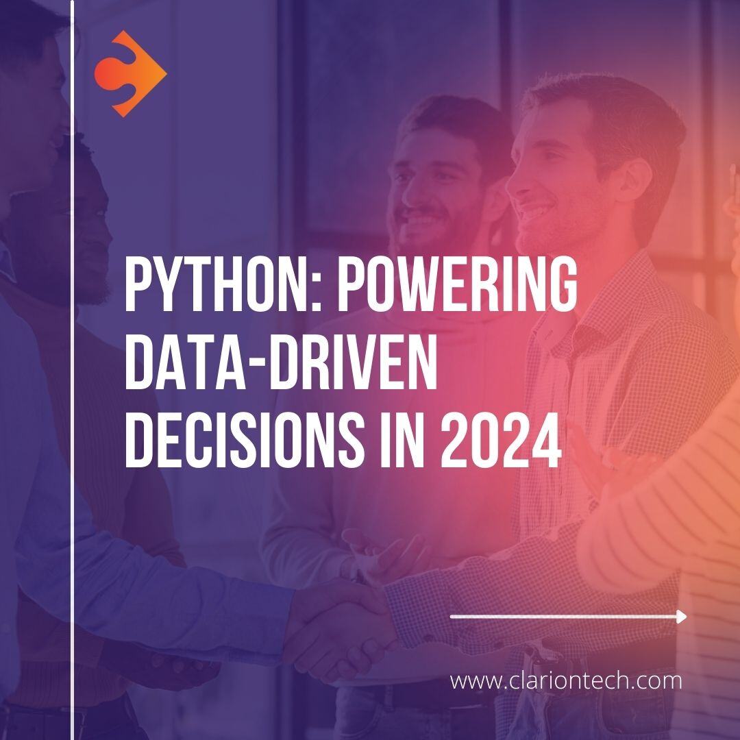 Clarion_Tech's tweet image. Harness the power of Python for advanced data analytics and machine learning to elevate your business intelligence.
Unlock the full potential of your data. Contact us now!
#PythonAnalytics #MachineLearning #DataScience #BusinessIntelligence #AI #Python2024