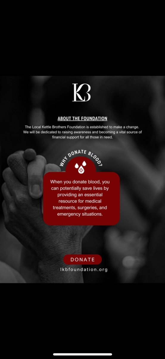 tlkbf's tweet photo. Donate blood to give the gift of life

Donating blood is one of the most generous things you can do, and it doesn’t take much time at all. If you can donate more than once a year, you’ll play a critical role in keeping the nation’s blood supply stable. https://t.co/pURUuFa6iv