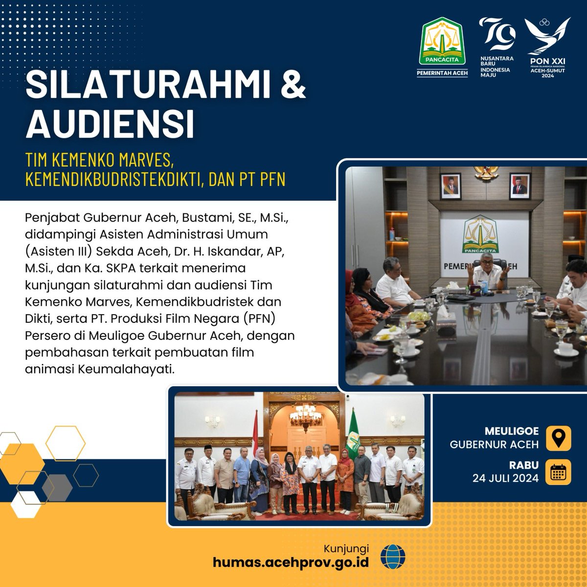 Protokol Aceh (@protokolaceh) on Twitter photo 