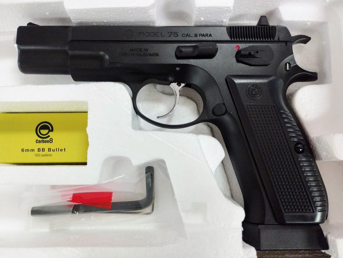 #プレゼント企画開催中
抽選で景品を1個プレゼントします。
景品：Carbon8 CZ75 2nd versionガスブローバックハンドガン
応募方法：<a href="/SFAinformation/">SFA公式(Silver Fox Airsoft)</a>  をフォロー＆このポストをリポスト
応募締め切り：7月30日正午まで
当選連絡：DMにて連絡します
Carbon8公式情報
honeybee-warehouse.com/product-page/C…