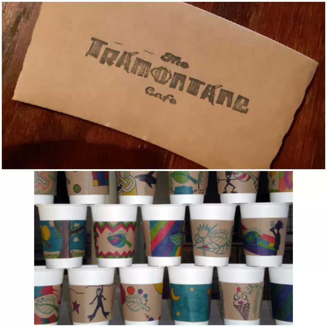 TramontaneCafe's tweet photo. Hello Tram friends. New &amp; Returning or those who haven't  found us YET ! ☕😊. 

This week in Tramland we have a special going !! If you were part of the awesome #Munson Arts Festival this year, and you are picking up your piece(s) during TRAMONTANE CAFE OPEN HOURS .... https://t.co/UxT2FsKz3X