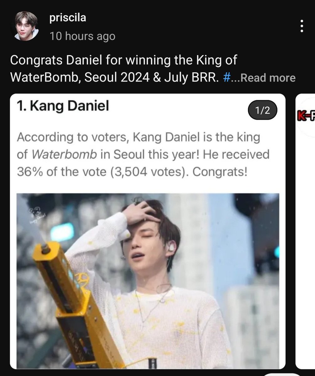 cookie13877351's tweet photo. CONGRATS KANG DANIEL THE HIGHLIGHTS IN WATERBOMB FOR WINNING AS THE KING OF WATERBUMB SEOUL KOREA 2024 and TOP 7 RANKING JULY BRR 👏 ✨️ 💙 ♥️❤️👏✨️👏✨️
Ctto from our moot in YT
@konnect_danielk
@kd_officialx
#kangdaniel
#dsnityfam
#Danities
#stand4kangdaniel https://t.co/OJ3wNNk2I0