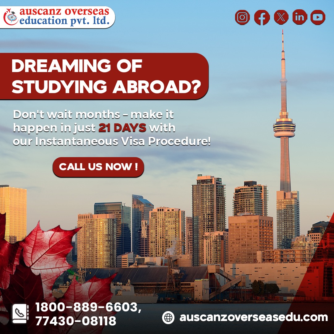 AuscanzE's tweet image. Your study abroad dream is closer than you think! 🌐
Secure your visa in 21 days with our Instantaneous Visa Procedure! ✈️

#AuscanzOverseas #StudyAbroad #FastVisa #EducationGoals #TravelDreams #StudyOverseas #VisaApproved #InstantVisa #StudentLife #GlobalEducation