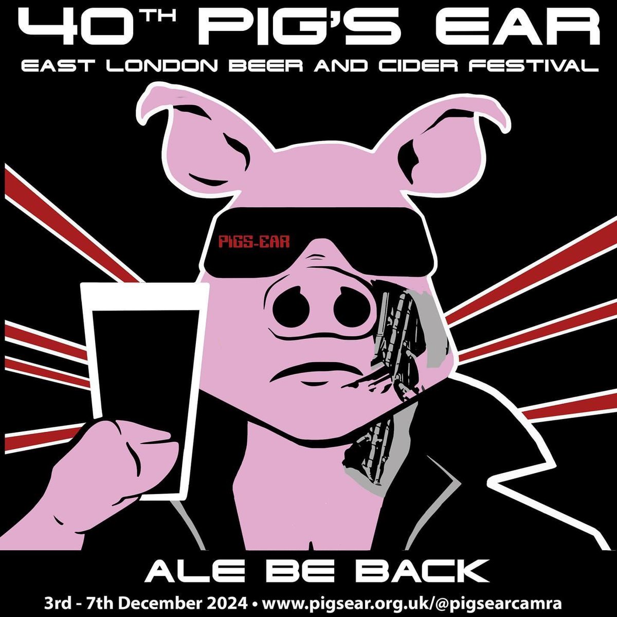 ALE BE BACK 🍺
Get these dates in your diaries as we’re back at the beautiful Round Chapel in Hackney for our 40th festival. 
Tues 3 to Sat 7 December 2024.
From midday each day. 

#beerfestival #eastlondon #hackney #pigsearbeerfestival #beer #caskale #camra