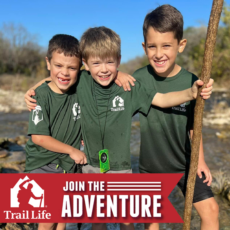 TrailLifeUSA's tweet photo. Boys need a safe space to get out of the house, burn energy, connect with friends, and experience adventure. #TrailLife Troops around the country are #OpenForAdventure.
Get involved! Find a Troop near you at https://t.co/toG5a2ZRme
Christ-Centered | Boy-Focused https://t.co/gYIHVgNTG5