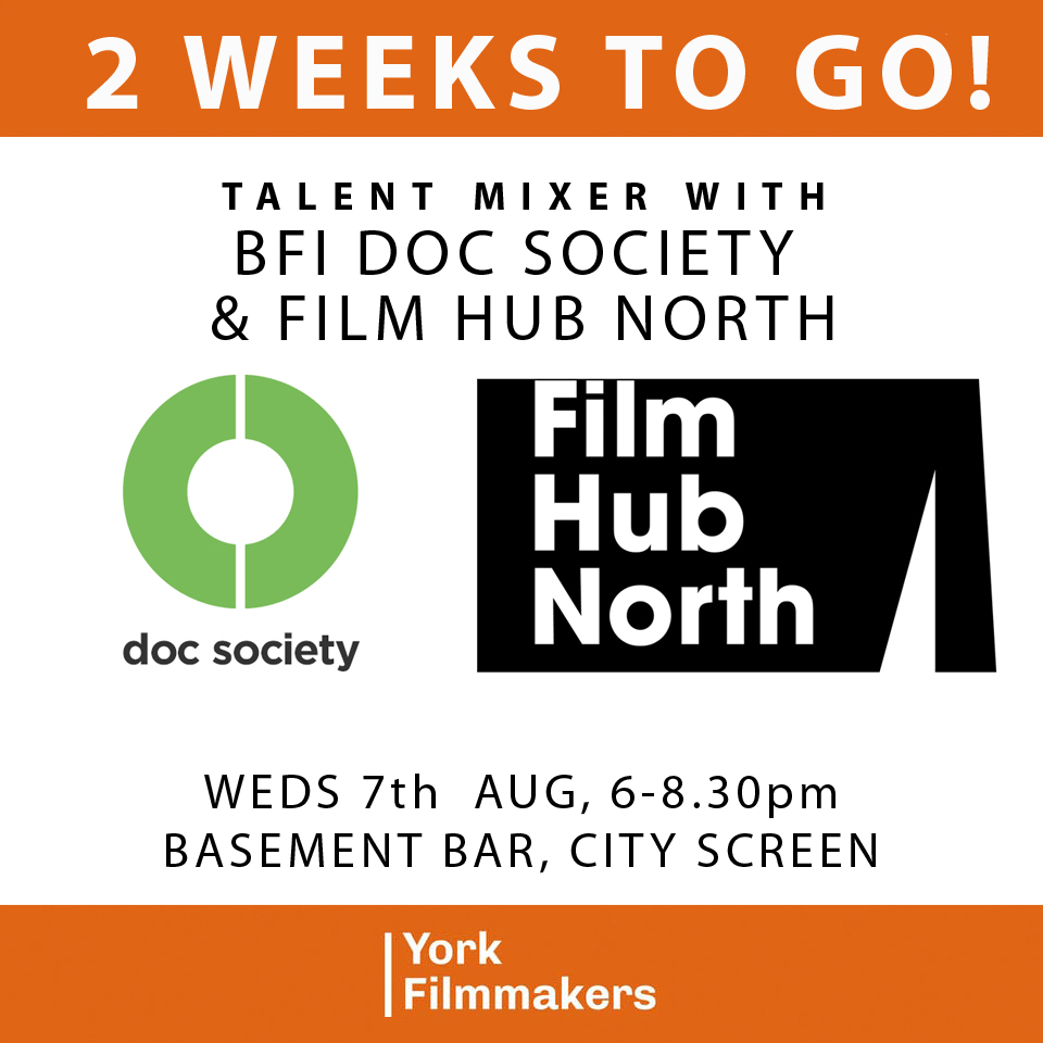 Join us on Weds 7th Aug, 6-8.30pm at <a href="/CityScreenYork/">City Screen York</a>  for a FREE networking mixer with <a href="/TheDocSociety/">TheDocSociety</a> &amp; <a href="/FilmHubNorth/">Film Hub North</a> - meet the talent execs, find out about funding &amp; enjoy a screening of a funded film and chat with the filmmaker. Register for free here: docs.google.com/forms/d/e/1FAI…