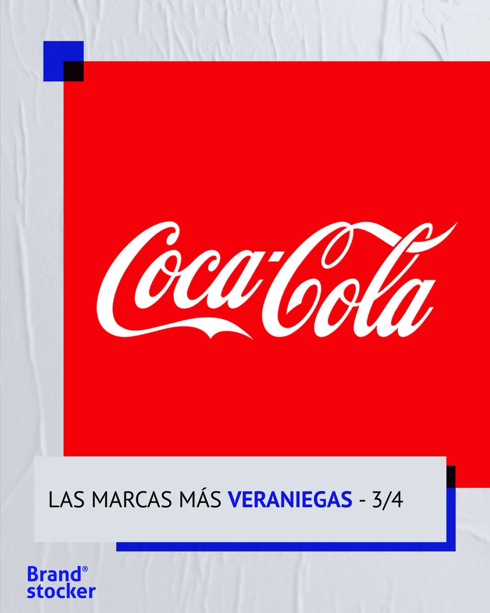 BrandStocker's tweet photo. El verano ha llegado más fuerte que nunca y con un calor así buscamos consuelo pensando en todas las marcas que nos recuerdan al verano ☀️
#branding #brandstocker #curiosidades #marcas #marketing #marcalíder #verano https://t.co/x6kdIKeeY3