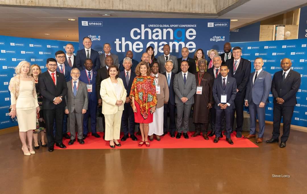 J'ai le plaisir de prendre part ce 24 juillet 2024 à Paris en France, au Forum ministériel "Changer la donne" organisé par L'UNESCO.