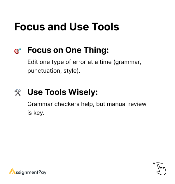 AssignmentPay_'s tweet image. Need to ace your papers? 📝 Here's the deal: proofreading and editing are key. If you're struggling, we've got your back at #AssignmentPay
#WritingTips #StudentLife #Proofreading #Editing #StudentSuccess #AcademicWriting