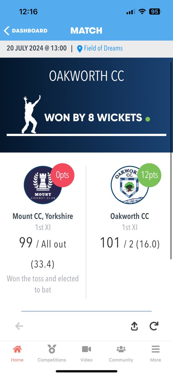 Mount Cricket Club tweet media