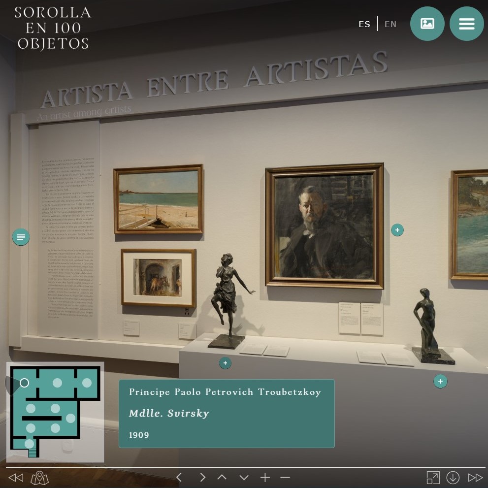 MuseoSorolla's tweet photo. Ya tenemos disponible nuestra #VisitaVirtual de la #ExposiciónTemporal "Sorolla en 100 objetos"  

👉Accede a través del enlace: 
🔗https://t.co/VGbbYOutFC… 

¡Ven a verla en directo!

📆Hasta el 29 de septiembre de 2024 
📍Museo Sorolla  

#CentenarioSorolla #Sorolla100objetos https://t.co/sqNUDYQrR3