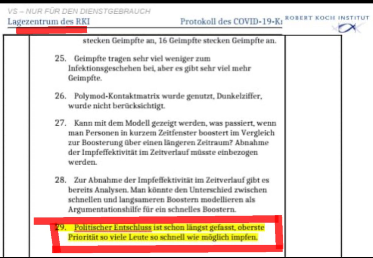 Tras años de secreto y censura, se han obtenido en Alemania las actas íntegras y originales del RKI

Confirman que los Expertos que supuestamente determinaban "científicamente" las medidas pandémicas eran títeres forzados a defender restricciones YA decididas políticamente
