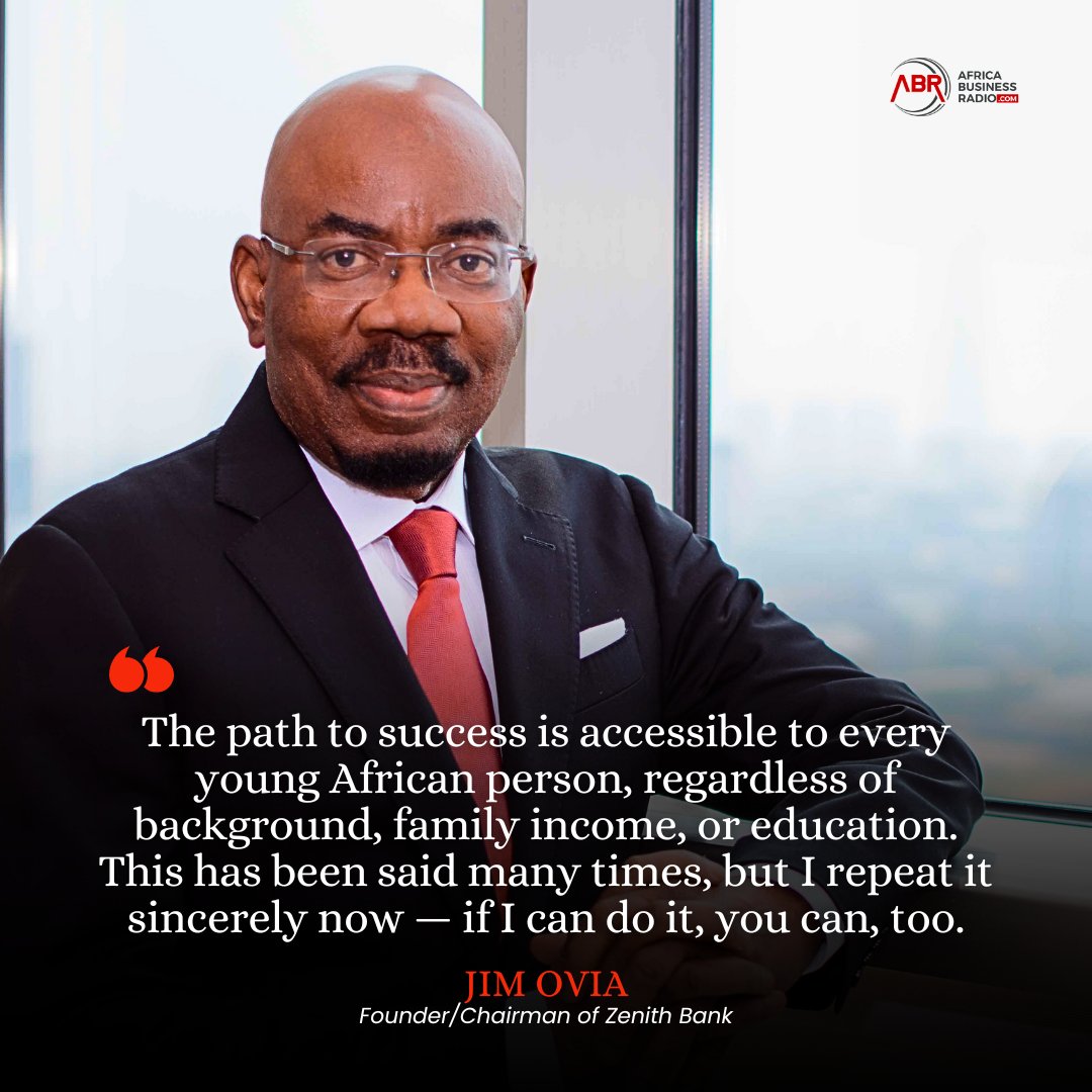 AfricaBizRadio's tweet photo. In a world where barriers can often seem insurmountable, Jim Ovia's words remind us that true success knows no bounds. Let these words inspire and empower you!
#ceo #ceocorner #africanceo #jimovia #businessquotes #businessgrowth #business #africanbusinessradio https://t.co/IKgL4GmAjw