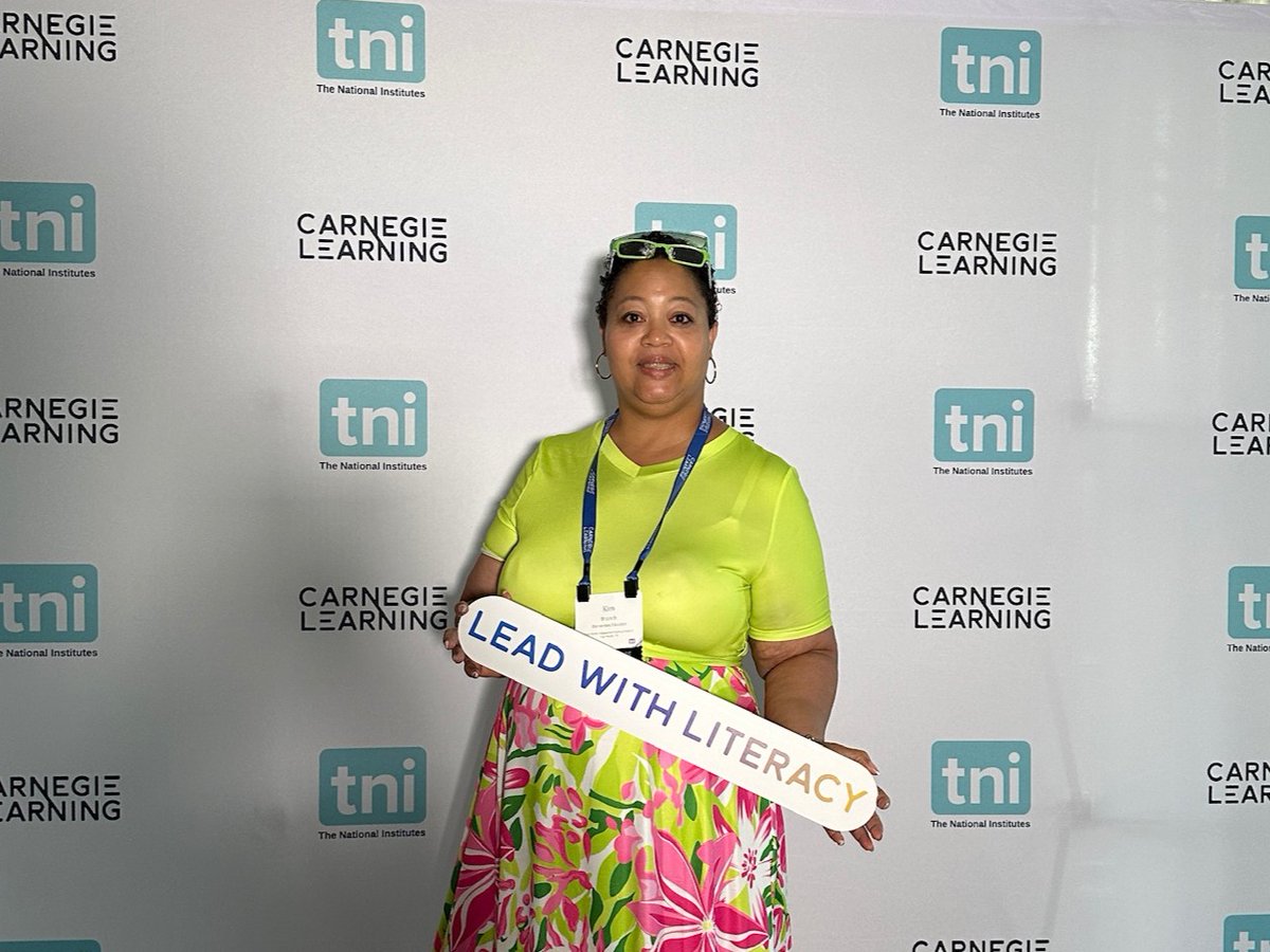 carnegielearn's tweet image. Soaking in all the language &amp;amp; literacy love + learning with these incredible educators at #TNI2024. 💙

#LanguageIsLimitless #LeadWithLiteracy