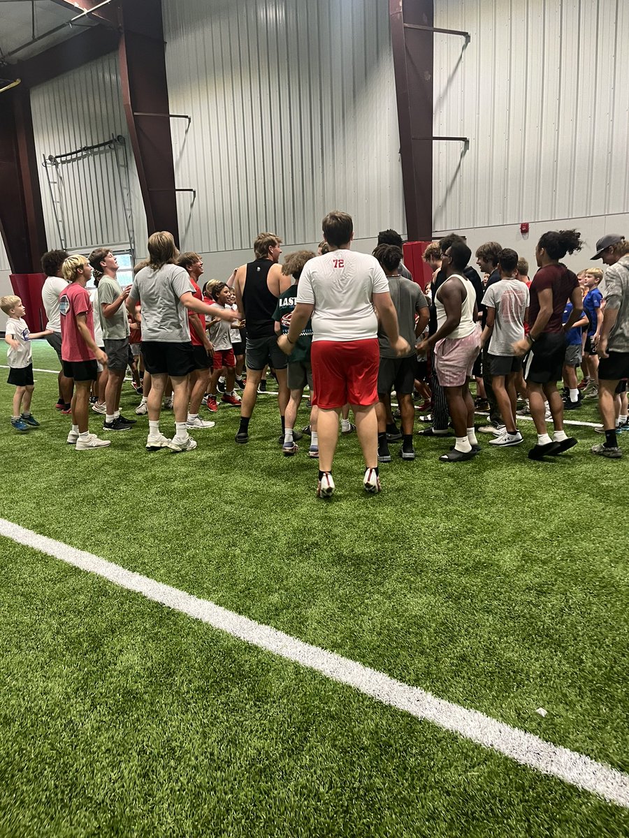 RebelsMckenzie's tweet photo. Great turnout at our youth camp last night! #FutureRebels #RebelPride https://t.co/wGbJ6okHHi