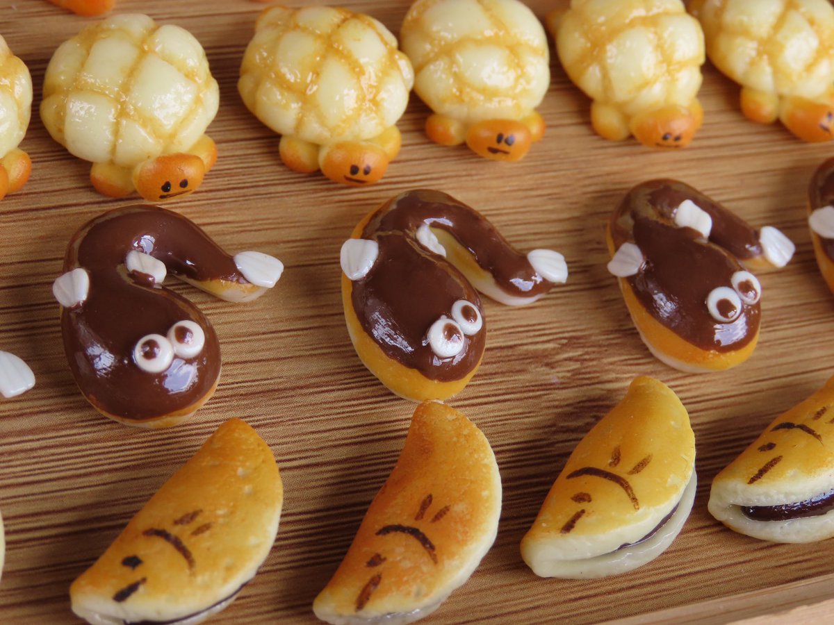 chakipico30th's tweet photo. うなぎパン🍞ϵ( 'Θ' )϶

#土用の丑の日
#過去作 https://t.co/5E3oO185Ci