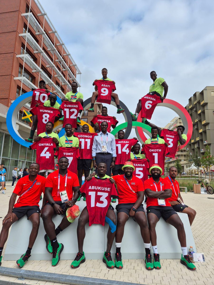 Game day! 

#Shujaa #TeamKenya 

5:00pm - Kenya vs Argentina
8:00pm - Kenya vs Australia

#Olympics #Paris2024