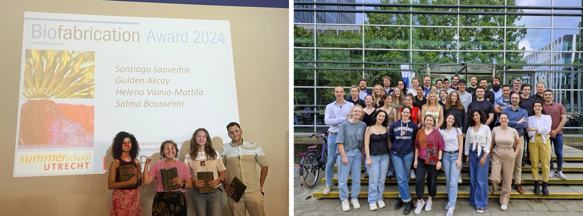 rlevato (@riclevato) on Twitter photo Congrats to all the members of the 11th <a href="/utrechtsummer/">UtrechtSummerSchool</a> on #3DPrinting and #Biofabrication !
Big shout out to the winners of the 2024 award sponsored by <a href="/Biofabrication/">BF</a> <a href="/IOPPublishing/">IOP Publishing</a> the leading journal in #bioprinting
<a href="/josmalda/">Jos Malda</a> <a href="/ISBioFab/">Intl Soc Biofab</a> <a href="/RMUtrecht/">RM Utrecht</a> Congrats to all the members of the 11th <a href="/utrechtsummer/">UtrechtSummerSchool</a> on #3DPrinting and #Biofabrication !
Big shout out to the winners of the 2024 award sponsored by <a href="/Biofabrication/">BF</a> <a href="/IOPPublishing/">IOP Publishing</a> the leading journal in #bioprinting
<a href="/josmalda/">Jos Malda</a> <a href="/ISBioFab/">Intl Soc Biofab</a> <a href="/RMUtrecht/">RM Utrecht</a>