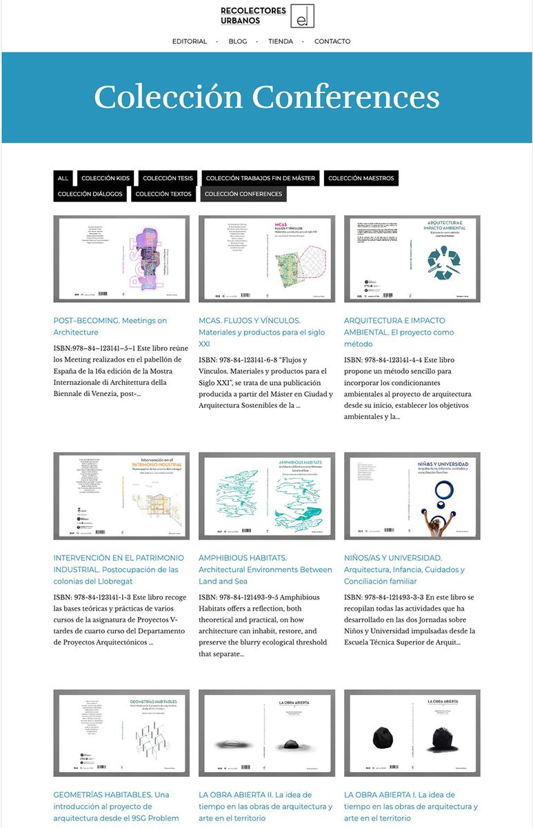 ◾️Accésit del <a href="/coamalaga/">Colegio Oficial de Arquitectos de Málaga</a> al proyecto Colección Conferences [CSS] realizado por Ferrán Ventura Blanch y Nerea Salas Martín <a href="/rEcolectores/">rEcolectores urbanos</a>. 

El jurado ha valorado "su contenido de alta calidad, dirigido a los profesionales del sector".

Más información ⬇
coasevilla.org/Noticia.aspx?i…