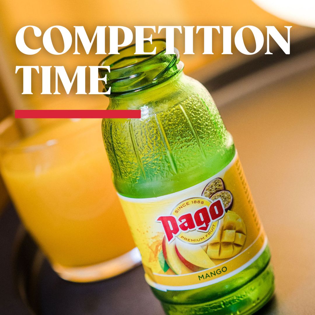 🎉 It's time for our #COMPETITION 🥭  This month #WIN 12 bottles of Pago Mango Juice!

To enter, here's what you need to do...

💬 REPLY below with your answer to this question:

Pago Mango Juice is combined with which other fruit?
A) Guava
B) Passionfruit
C) Watermelon

🧵1/4