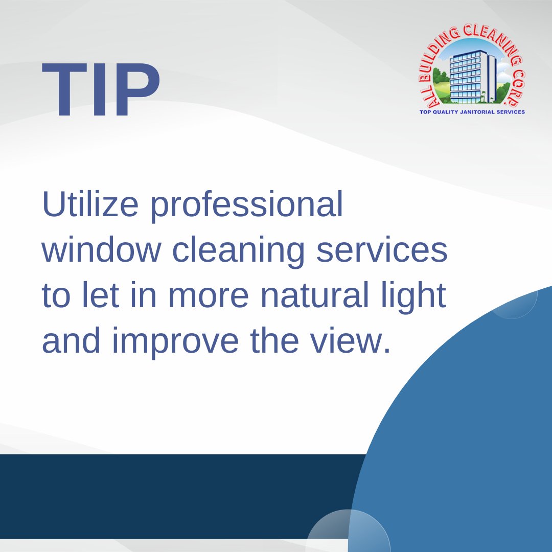 MiamiDadeClean's tweet image. Hire professional window cleaning services to maximize natural light and enhance your view.

#cleaningprotips #janitorialsolutions #hygienicworkspace #officemaintenance
