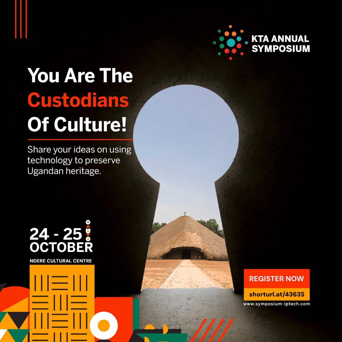 KTASymposium's tweet photo. We all have a role to play in preserving our art and culture. How can we as a people harness technology to preserve our heritage?🤔

Share your thoughts and visit https://t.co/MzbqYN9AYL to sign up for more discussions like this!😃

#KTAAnnualSymposium2024 #Impactinglives https://t.co/VVlQQBYZcU