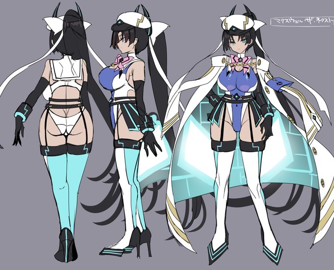 「エデンズリッター・グレンツェ」本日実装された新メンバー☆マクスウェル・ザ・ネクストのデザインと原画を描かせて頂きました!
パワーアップしたリナ先輩!! 