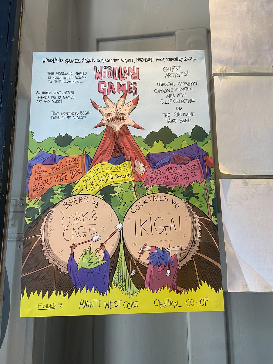 Woodland Games (@taleswoodland) on Twitter photo Get yourself down to the gloriously sunny <a href="/bournbrookinn/">The Bournbrook Inn</a> to grab your own Woodland Games 2024 poster!
Designed by the excellent cartoonist Michael D Kennedy and expertly printed locally at Mission Print! Get yourself down to the gloriously sunny <a href="/bournbrookinn/">The Bournbrook Inn</a> to grab your own Woodland Games 2024 poster!
Designed by the excellent cartoonist Michael D Kennedy and expertly printed locally at Mission Print!