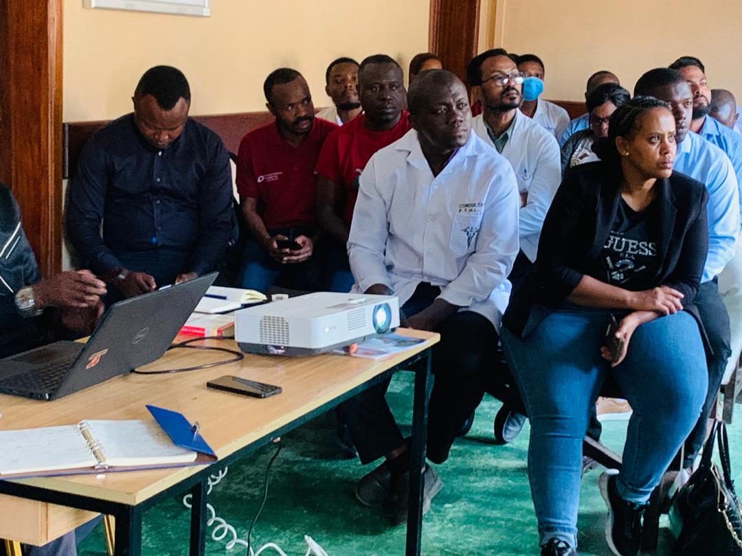 RISARwanda's tweet photo. #RISA in collaboration with @RwandaHealth resumed Personal Data protection and Cybersecurity awareness campaign for Health Sector staff in the @RwandaWest. This week, staff from @MurundaHospital &amp; #KibuyeHospital were trained on #DPPLaw compliance. #DataProtection #Cybersecurity https://t.co/tFbCj23wuD